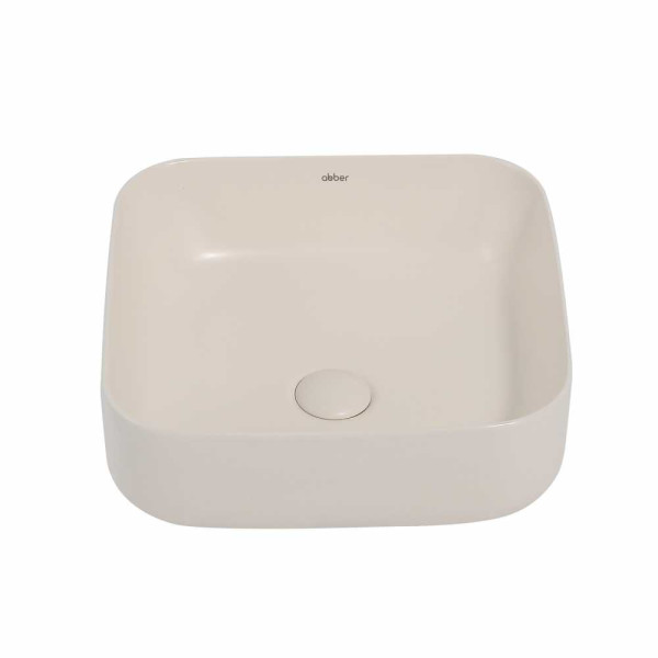 Раковина накладная Abber Rechteck светло-бежевая матовая (AC2211MBE) Раковина накладная Abber Rechteck светло-бежевая матовая (AC2211MBE)