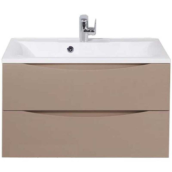 Тумба подвесная BelBagno Marino 80 Cappuccino Lucido (MARINO-800-2C-SO-CL-P)