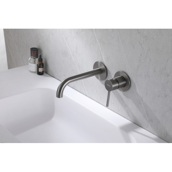 Смеситель для раковины Abber Wasser Kreis никель (AF8112NG) Смеситель для раковины Abber Wasser Kreis никель (AF8112NG)