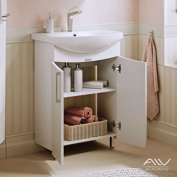 Тумба напольная Alavann Niсole 60 (белая) Тумба напольная Alavann Niсole 60 (белая)