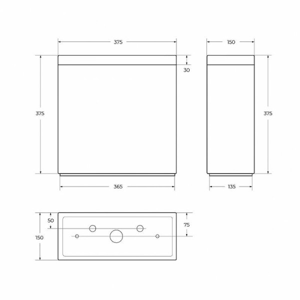 Бачок для унитаза BelBagno Energia (BB8134T) Бачок для унитаза BelBagno Energia (BB8134T)