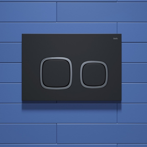 Клавиша смывная Iddis 004 Unifix чёрная (UNI04BCi77) Клавиша смывная Iddis 004 Unifix чёрная (UNI04BCi77)