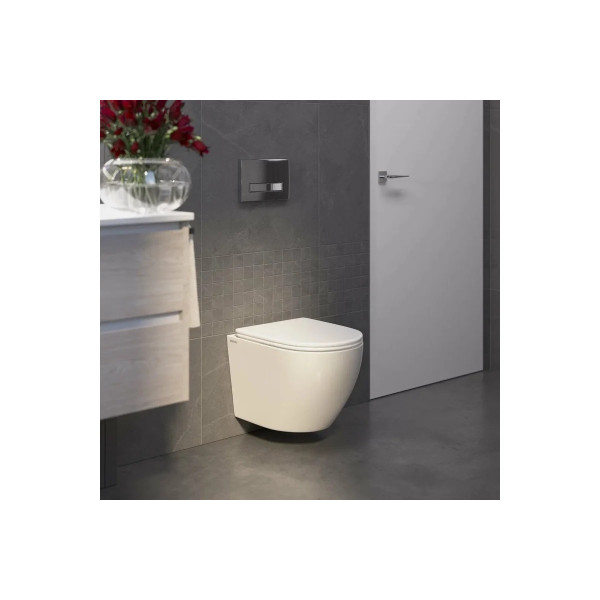 Комплект инсталляция с унитазом Berges Atom Line кнопка хром глянец, унитаз Okus Rimless 49 см, сиденье с soft-close (043392) Комплект инсталляция с унитазом Berges Atom Line кнопка хром глянец, унитаз Okus Rimless 49 см, сиденье с soft-close (043392)