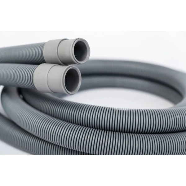 Шланг сливной для стиральной машины 1500 мм Monoflex (серый) (Н01501) Шланг сливной для стиральной машины 1500 мм Monoflex (серый) (Н01501)