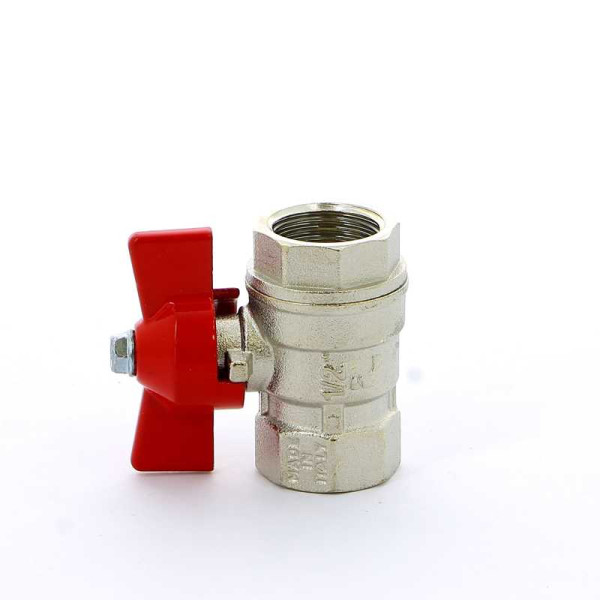 Кран Itap 1/2" ВВ шаровый Vienna (красная бабочка) (1180012)