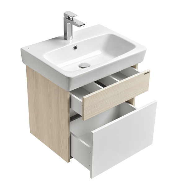 Тумба подвесная Aquaton 60x39,5x51,5 ясень фабрик (1A206701VDAV0)