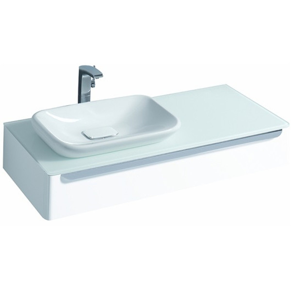 Раковина накладная Geberit myDay 60 встраиваемая на столешницу, белая (245460600)