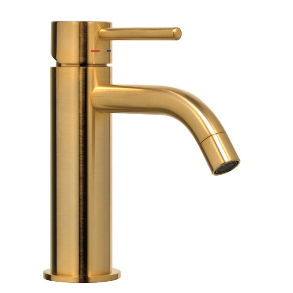 Смеситель для раковины Paffoni Light золотой (LIG071HGSP) Смеситель для раковины Paffoni Light золотой (LIG071HGSP)