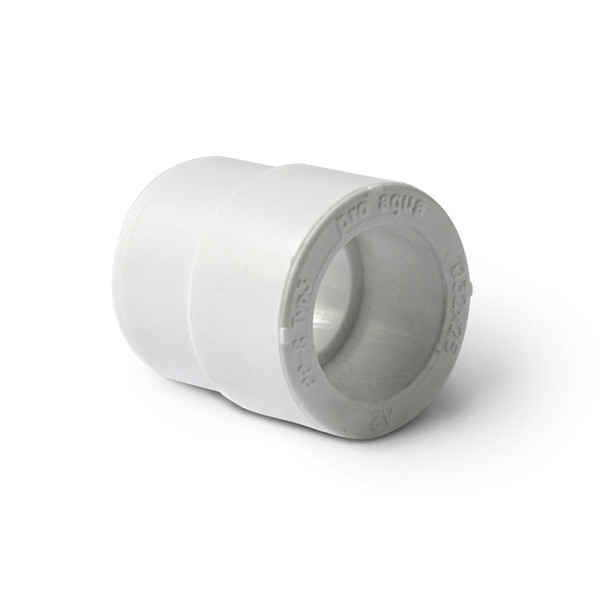 Муфта переходная PP-R 63*25 мм. ВН "Pro Aqua" (белая) (PA12532P)