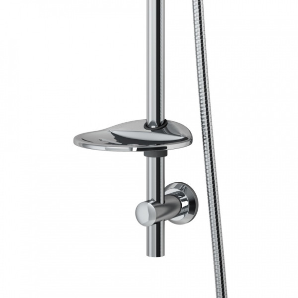 Душевой гарнитур Dorff Classic с душевым набором хром, серый (D0180000) Душевой гарнитур Dorff Classic с душевым набором хром, серый (D0180000)