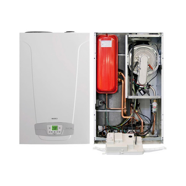 Котел газовый Baxi Duo-tec Compact 24 (20 кВт) конденсационный, двухконтурный, закрытая камера сгорания (A7722038)