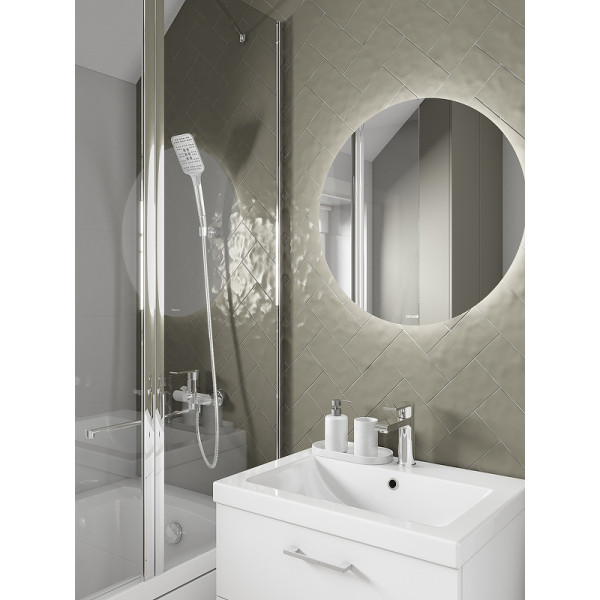 Смеситель для ванны Cersanit Brasko хром (64091) Смеситель для ванны Cersanit Brasko хром (64091)