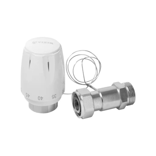 Головка термостатическая с проточным сенсором 20-60 гр. Vieir (М30*1,5 мм) (VR298) Головка термостатическая с проточным сенсором 20-60 гр. Vieir (М30*1,5 мм) (VR298)