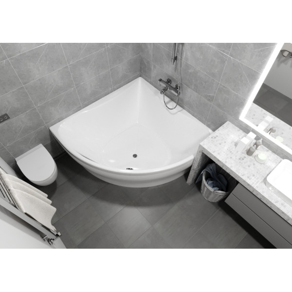 Ванна акриловая Bach Деметра 150*150 система 0, с каркасом Ванна акриловая Bach Деметра 150*150 система 0, с каркасом