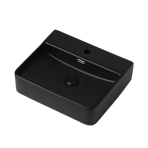 Раковина накладная ABBER Rechteck 50x42 черная (AC2203MB) Раковина накладная ABBER Rechteck 50x42 черная (AC2203MB)