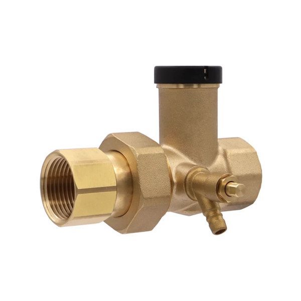 Клапан отсекающий 3/4" ВВ Vieir для расширительного бака (ZH690) Клапан отсекающий 3/4" ВВ Vieir для расширительного бака (ZH690)