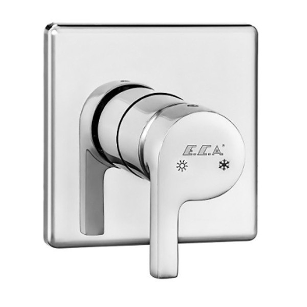 Смеситель для душа E.C.A. Icon внешняя часть хром (102167101HEX-Y) Смеситель для душа E.C.A. Icon внешняя часть хром (102167101HEX-Y)