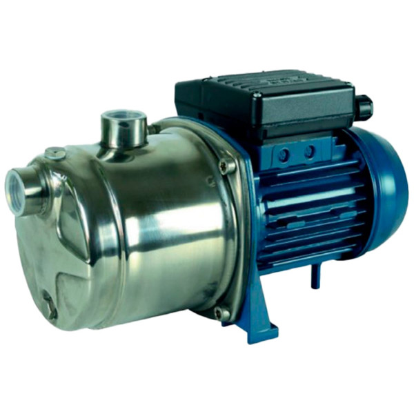 Насос поверхностный Stout, корпус-нерж.сталь,раб.колесо-норил, Q-40 л/мин, H-48 м. SPJ-0003-000100