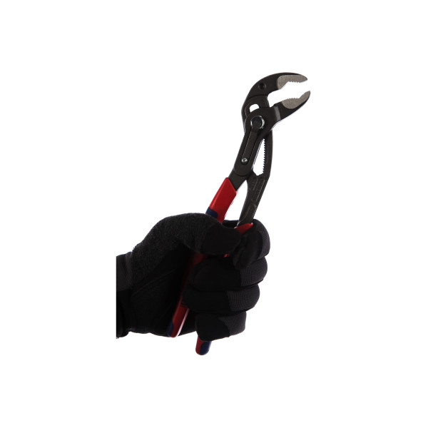 Клещи переставные Knipex до 46 мм L-250 Cobra Quickset (с фиксатором быстрая уст. 50 мм) (KN-8722250) Клещи переставные Knipex до 46 мм L-250 Cobra Quickset (с фиксатором быстрая уст. 50 мм) (KN-8722250)