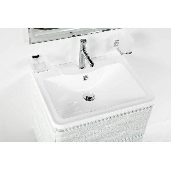 Тумба подвесная BelBagno Albano 70 Rovere Vintage Bianco (ALBANO-700-2C-SO-RVB)
