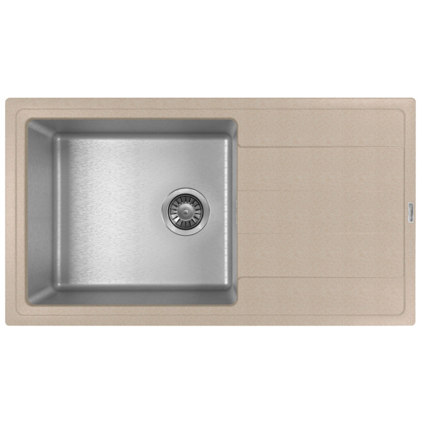 Мойка для кухни Florentina Комби 860 86х48 Fg, Песок (21.400.D0860.107) Мойка для кухни Florentina Комби 860 86х48 Fg, Песок (21.400.D0860.107)