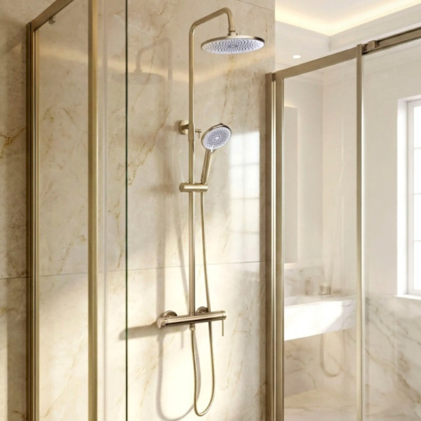 Душевая система Rea Foss Gold mat (REA-P3913) Душевая система Rea Foss Gold mat (REA-P3913)