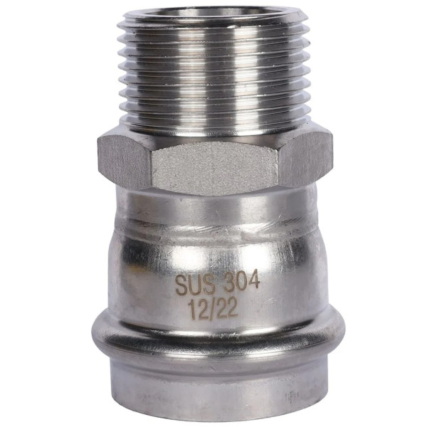 Переход 35х1"Н Rommer из нержавеющей стали (пресс) (RSS-0021-000351) Переход 35х1"Н Rommer из нержавеющей стали (пресс) (RSS-0021-000351)