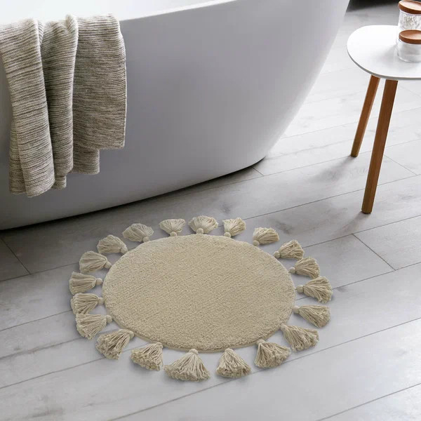 Коврик для ванной комнаты 55 см микрофибра серый Iddis (DTR01P5i12)