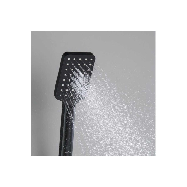 Душевая лейка Aquatek Лира черный матовый (AQ2005MB)