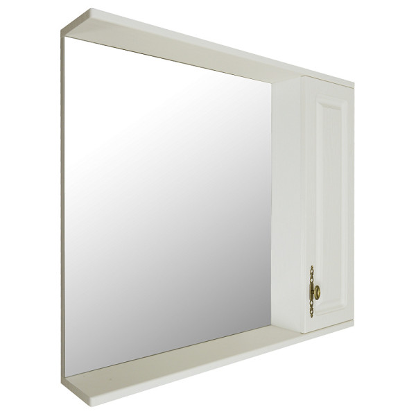 Шкаф зеркальный Loranto Janet 80 80х70х14 ольха (CS0049713)