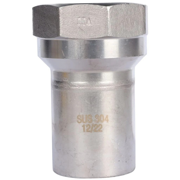 Вставка резьбовая 42х1 1/2"В Rommer из нержавеющей стали (пресс) (RSS-0023-042112) Вставка резьбовая 42х1 1/2"В Rommer из нержавеющей стали (пресс) (RSS-0023-042112)