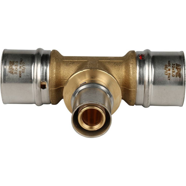 Тройник 32x20x32 Stout (пресс) (SFP-0005-322032)