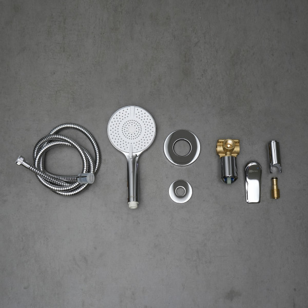 Смеситель для душа Lemark Ortus встраиваемый хром (LM11335C)