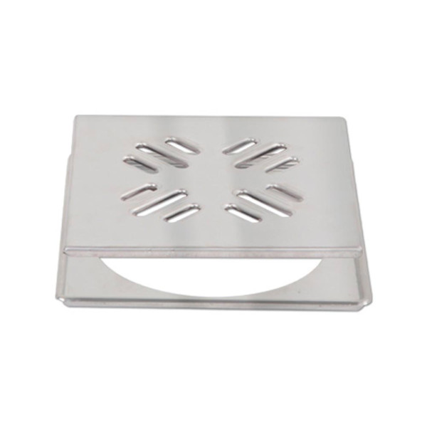 Решетка хромированная Metaleks Linia 15x15 см 1 мм (01.15) Решетка хромированная Metaleks Linia 15x15 см 1 мм (01.15)