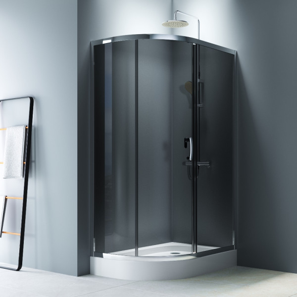 Душевой уголок AM.PM Like 120х80x190 стекло тонированное, профиль хром (W83UG-302U120CG)