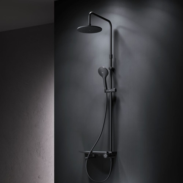 Душевая система AM.PM Gem черная (F0790722)