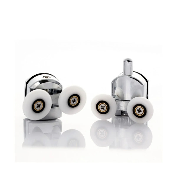 Душевая дверь Abber Diamant 150x190 стекло прозрачное, профиль хром (AG301505)