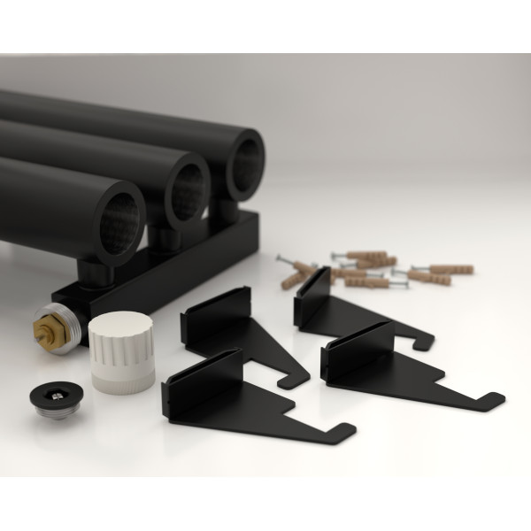 Радиатор стальной Сунержа Кумир 680x300 10 секций черный матовый (31-0350-3010) Радиатор стальной Сунержа Кумир 680x300 10 секций черный матовый (31-0350-3010)