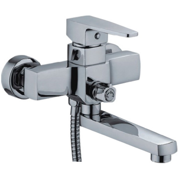 Смеситель для ванны и душа Ledeme с душевым гарнитуром (L3130)