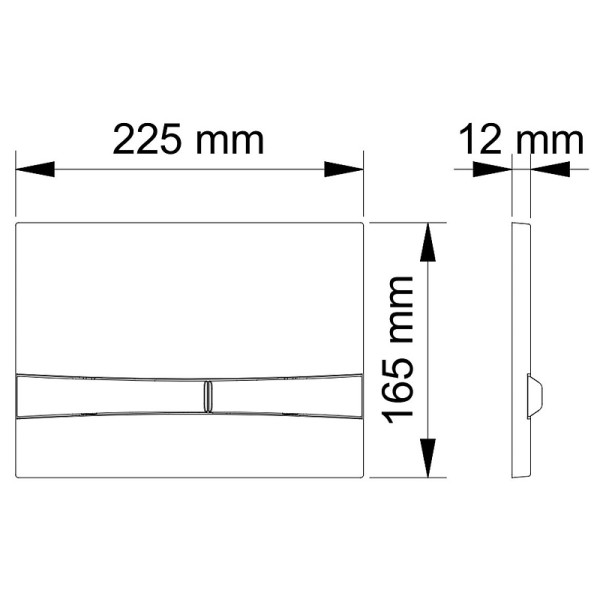 Инсталляция для подвесного унитаза Berges NOVUM F1 с клавишей (040250) белая