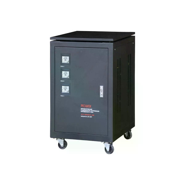 Стабилизатор напряжения трехфазный Ресанта АСН-80000/3 (63/4/15)