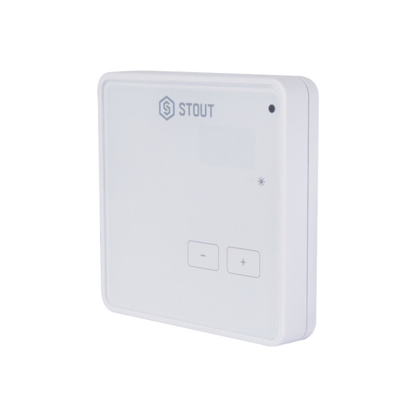 Терморегулятор Stout беспроводной комнатный R-8z, белый, 230 B (STE-0101-008003)