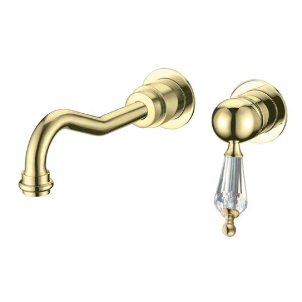 Смеситель для раковины Boheme Imperiale Ripresa золотой (327)