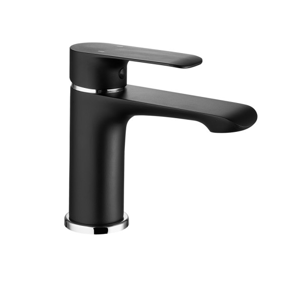 Смеситель для раковины Fashun чёрный (A1082-7)