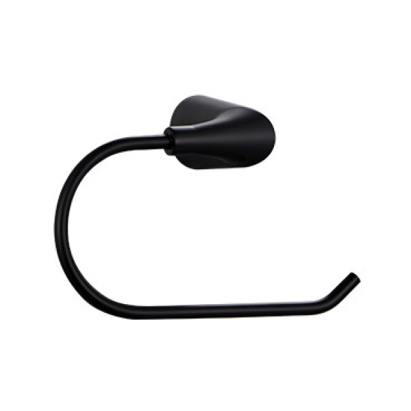 Держатель для туалетной бумаги Fashun L=163 мм цинк. сплав + SUS201 чёрный (A1803-3-7)