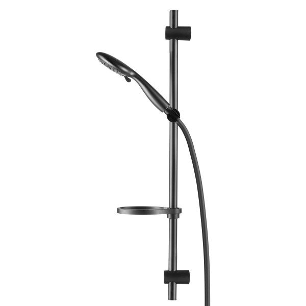 Душевой гарнитур Swedbe Hermes черный (5106B)