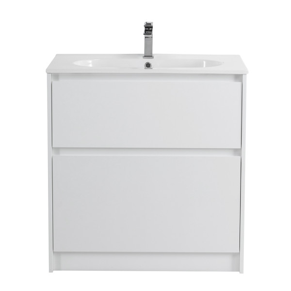 Тумба напольная BelBagno Kraft 800x460x830 Bianco Opaco/матовый (KRAFT-800-2C-PIA-BO)