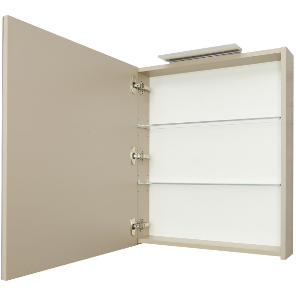 Шкаф зеркальный Roca Oleta 600x13,7x70 капучино (857645515) Шкаф зеркальный Roca Oleta 600x13,7x70 капучино (857645515)