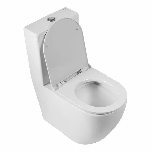 Унитаз-компакт BelBagno Sfera-R безободковый (BB2141CPR/BB902SC)