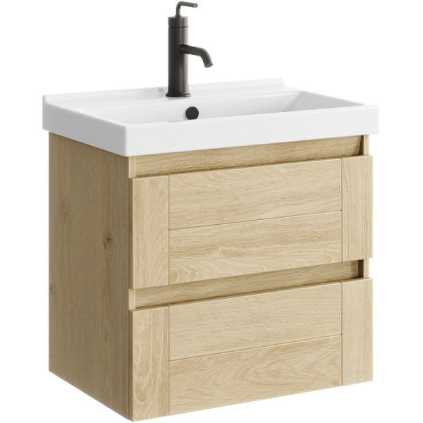 Тумба подвесная Aqwella Astrid 568x400x525 дуб давос натуральный (AST0106DD)